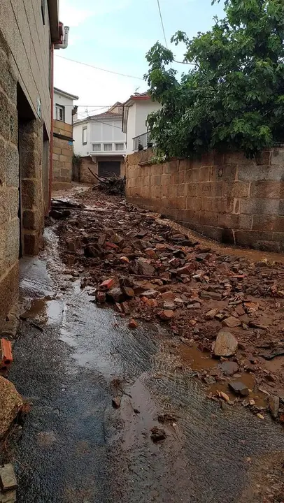Inundación en Ourense. EFE
