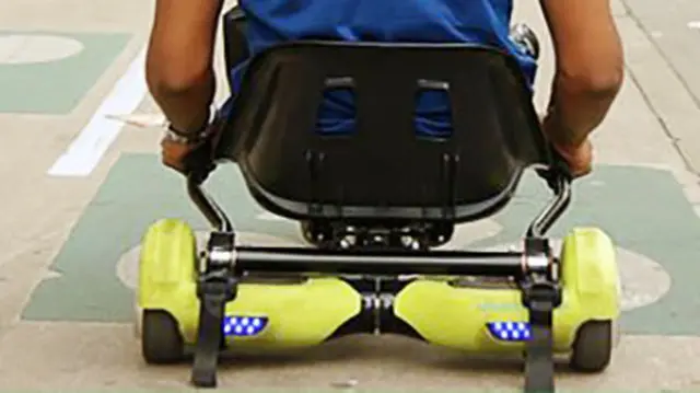 Hoverkart. Hasta 20 km h