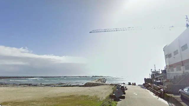 La zona del muelle de Aguiño. GOOGLE MAPS