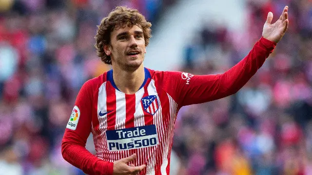 O Barcelona fixo oficial este venres a fichaxe do dianteiro Antoine Griezmann. RODRIGO JIMÉNEZ (EFE)