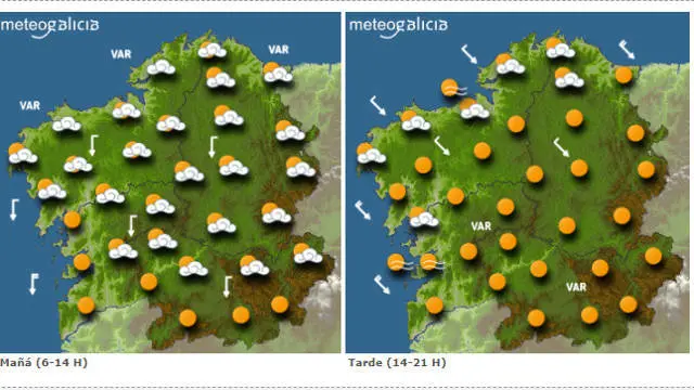 Tempo en Galicia. EP