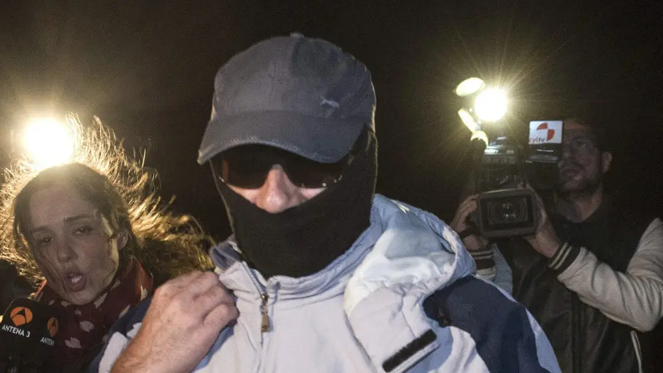 El 'violador del ascensor', en su salida de prisi&oacute;n en 2013.AEP