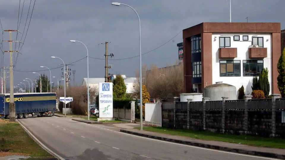 Polígono de As Gándaras, en O Porriño. DP