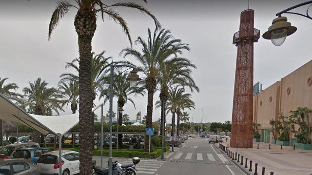 Centro comercial de Málaga en el que estaba la madre detenida. GOOGLEMAPS