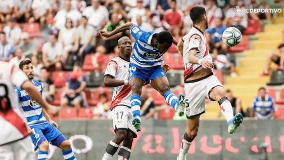 Imagen del partido. TWITTER (@RCDeportivo)