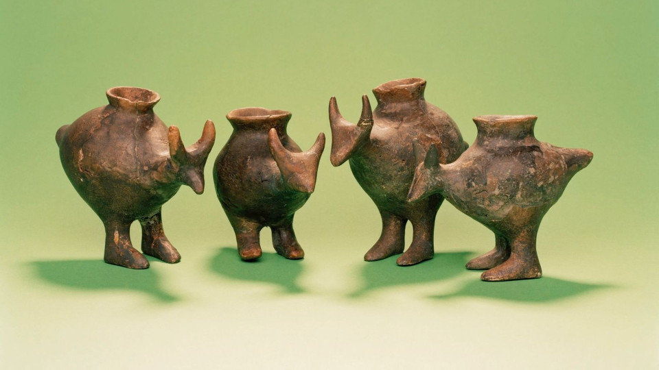 Vasijas de arxila utilizadas como biberóns. ENVER-HIRSCH / WIEN MUSEUM