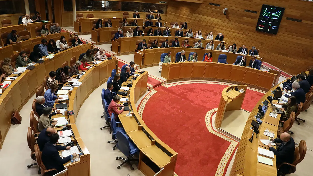 Debate sobre el Estado de la Autonomía, el pasado viernes. PEPE FERRÍN