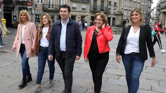 Gonzalo Caballero presenta los cabeza de lista para las eleccion e generales de Noviembre