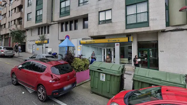 La oficina de Correos atracada. GOOGLE MAPS