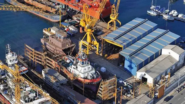 Estaleiro Cardama, en Vigo. TWITTER