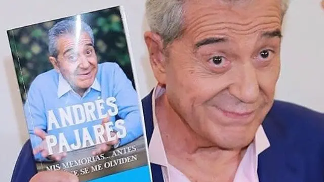 Pajares co libro das s&uacute;as memorias. INSTAGRAM