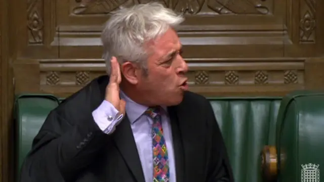 El presidente de la Cámara de los Comunes, John Bercow.EFE