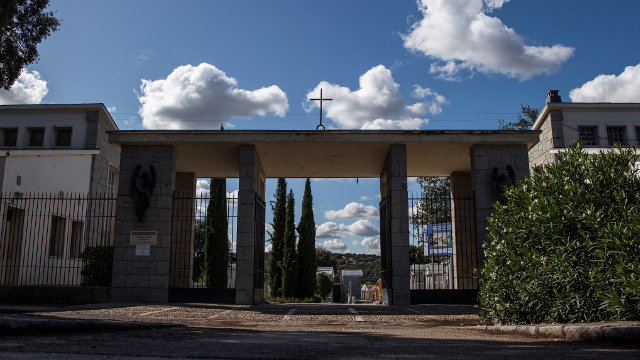 Cementerio de Mingorrubio.RODRIGO JIMÉNEZ (Efe)