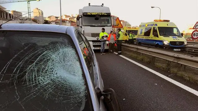 Zona en la que se produjo el accidente. EFE