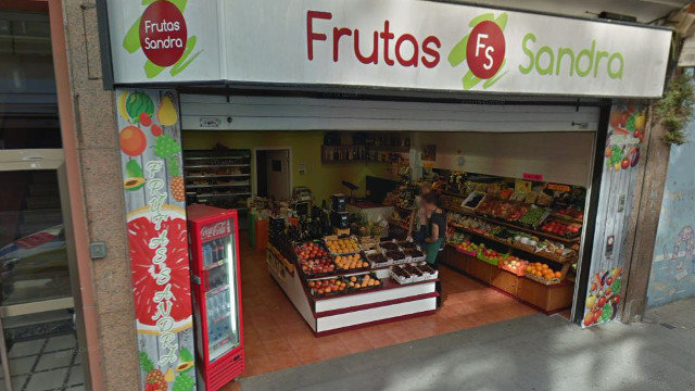 La tienda en la que se produjo la agresión en A Coruña. GOOGLE MAPS