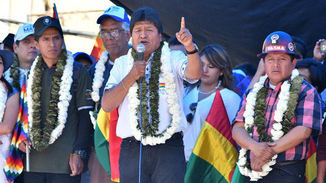 Evo Morales. JORGE ABREGO