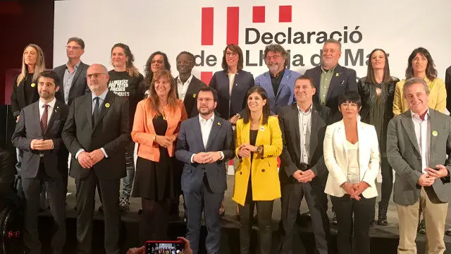 Ana Rodil, representante do BNG na Declaración de Llotja de Mar. BNG