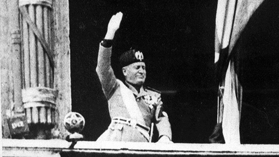 Benito Mussolini. ARCHIVO
