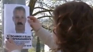 Cartel del desaparecido, Elías Carrera. AEP