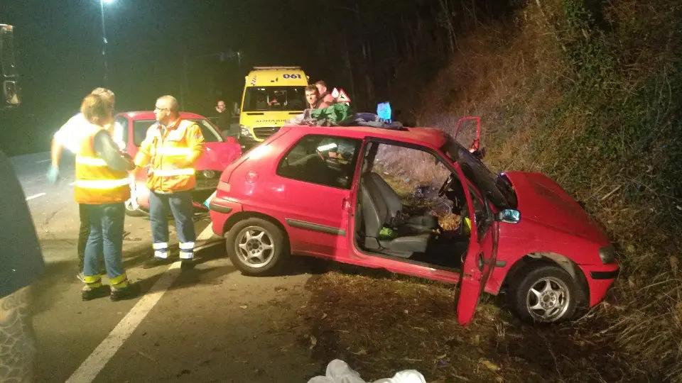Accidente mortal en Trabada. JM ÁLVEZ