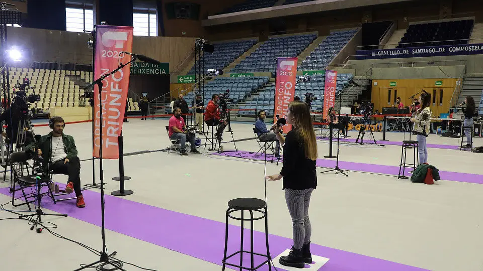 Casting de &#39;OT&#39;, en Santiago. PEPE FERRÍN