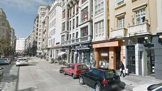 Calle Federico Tapia de A Coru&ntilde;a. GOOGLE MAPS