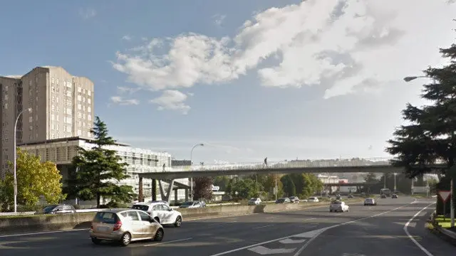 Lugar donde se produjo el siniestro múltiplo. GSV