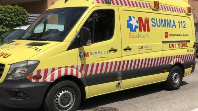 Una ambulancia del Summa. 112 MADRID