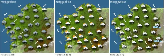 Mapas de previsión. METEOGALICIA