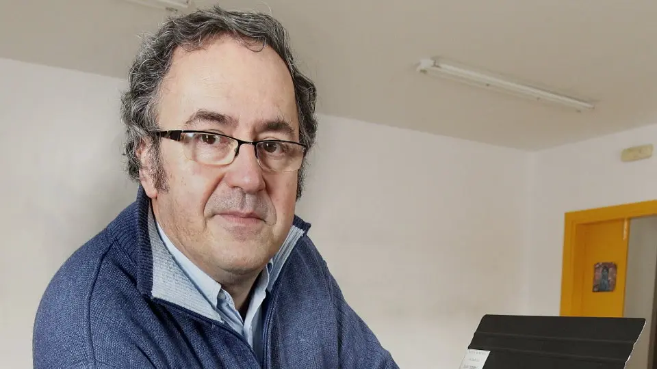 O músico lucense Xan Carballal. AEP