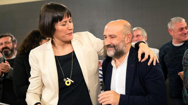 Ana Pontón e Néstor Rego. EFE