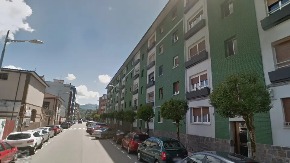 Rúa na que aconteceu o suceso. GSV