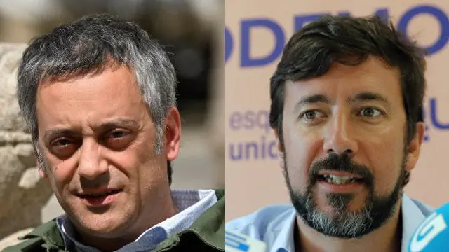 Xulio Ferreiro y Antón Gómez Reino. AEP