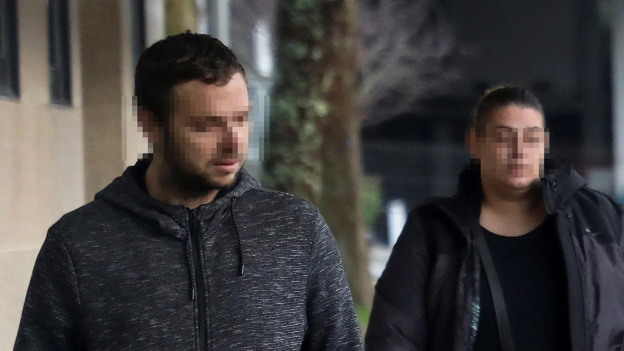 Los excuñados de El Chicle a su llegada al juicio EFE