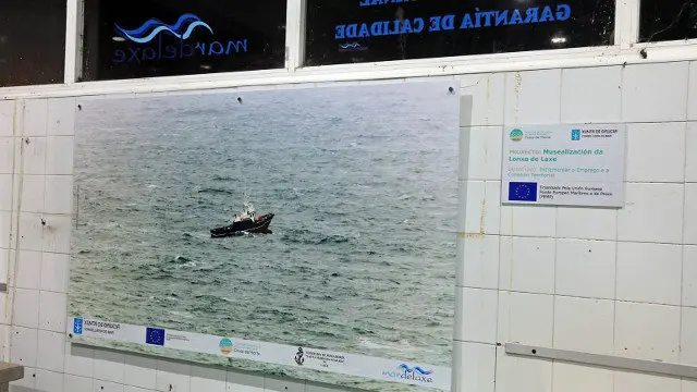 Otra de las fotos de gran tamaño de la exposición. LUIS POLO