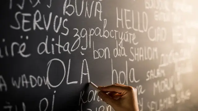 Una pizarra. ARCHIVO