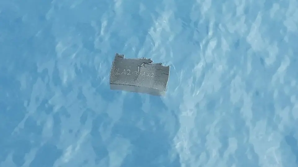 Restos del avi&oacute;n accidentado en Chile. EFE