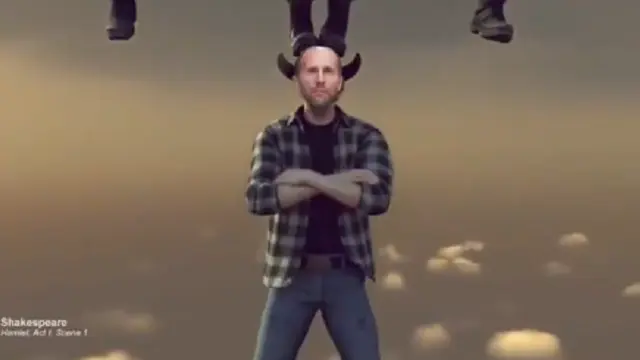 Jácome, no lugar de Chuck Norris. TWITTER