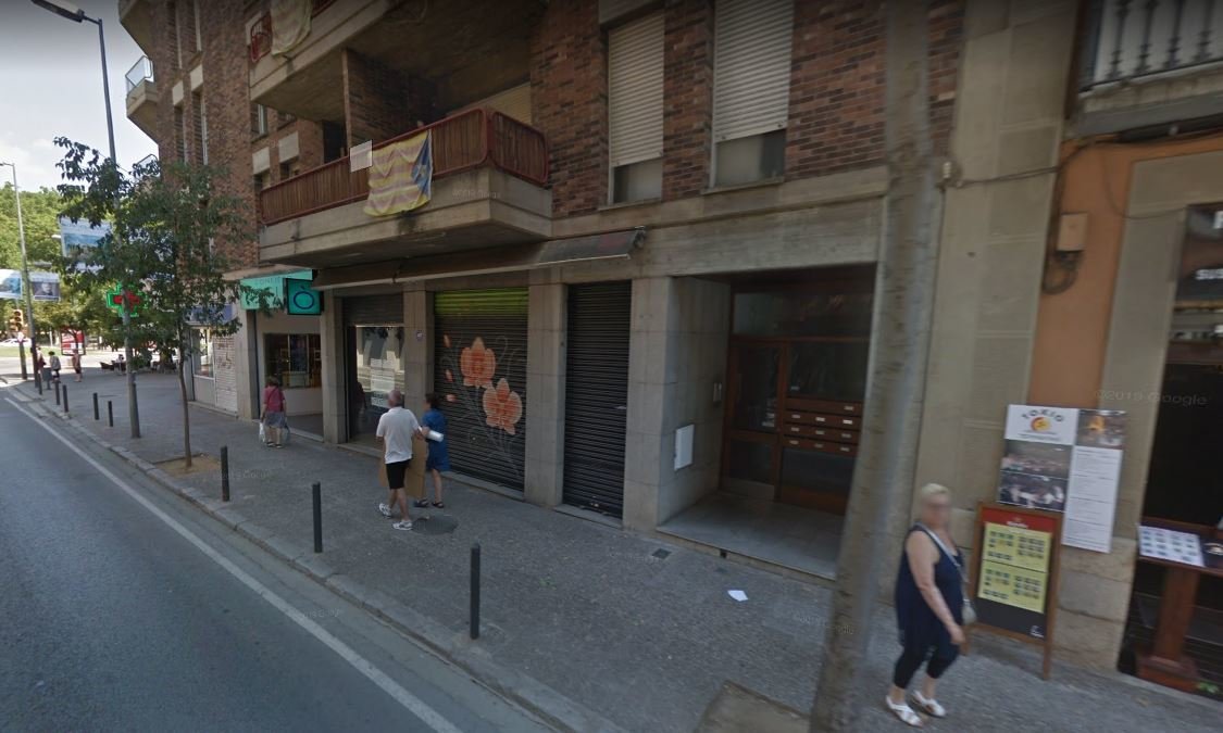 El intento de homicidio tuvo lugar en el número 28 de la Ronda Ferran Puig de Girona. GOOGLE MAPS