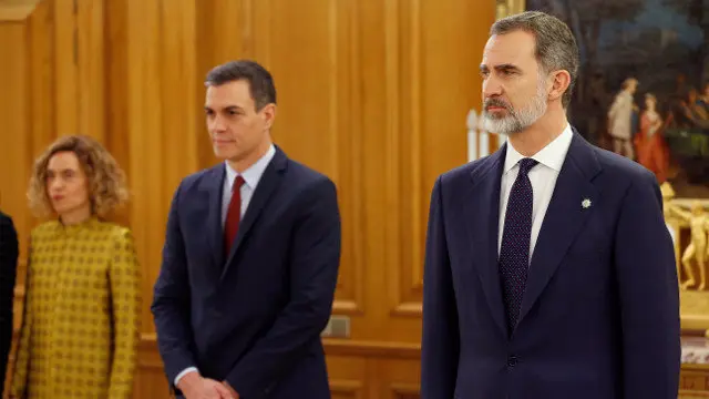 Sánchez y el Rey. CHEMA REY