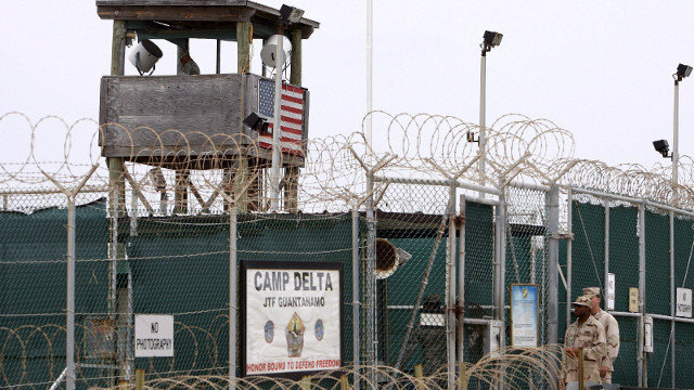 Torre de vigilancia en la Bahía de Guantánamo. ARCHIVO