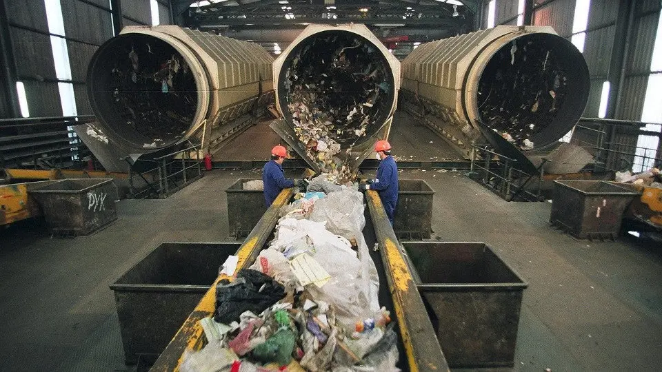 Planta de tratamento de residuos de Sogama en Cerceda. EP