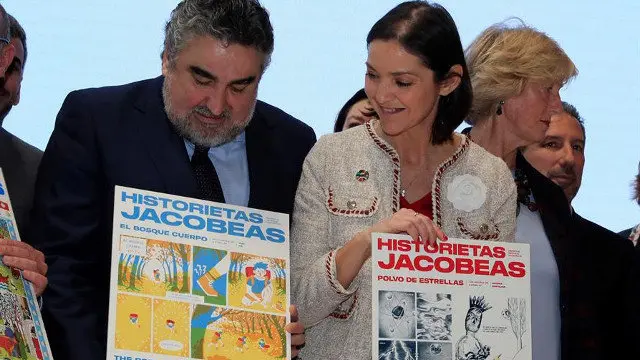 El ministro de Cultura y Deporte, José Manuel Rodríguez Uribes y su homóloga de Industria, Comercio y Turismo, Reyes Maroto.FERNANDO ÁLVARO (Efe)