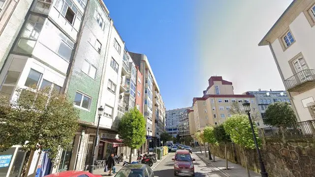 R&uacute;a L&oacute;pez Mora de Vigo. GOOGLEMAPS