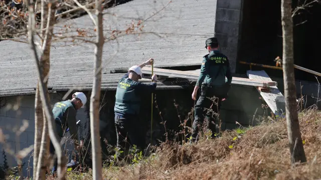 Accidente laboral en Campolameiro