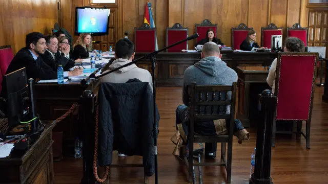 Un momento del juicio por el conocido como crimen de 'A Esmorga'. EFE