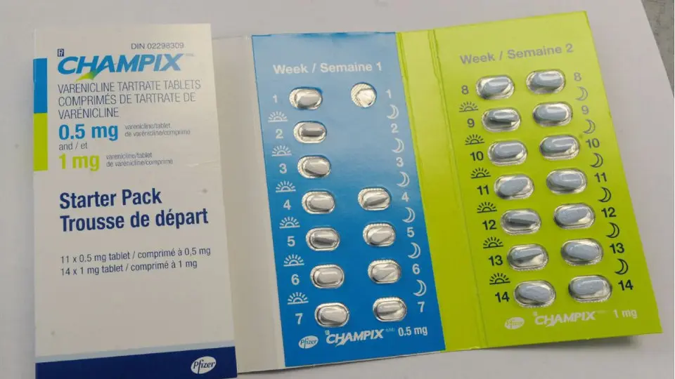 Uno de los fármacos financiados por Sanidad para dejar de fumar. ARCHIVO