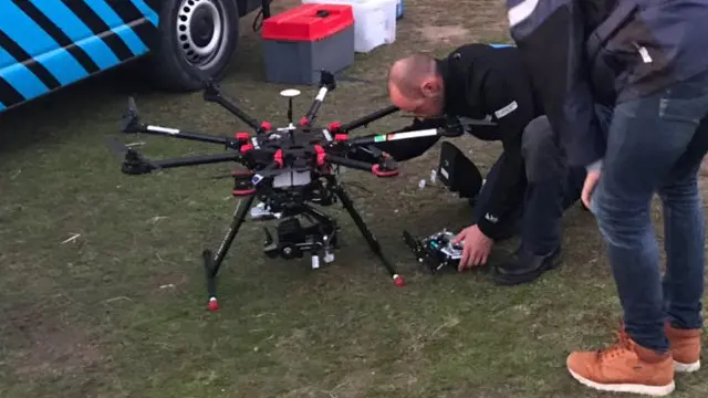 Un dron de Axega. ARCHIVO