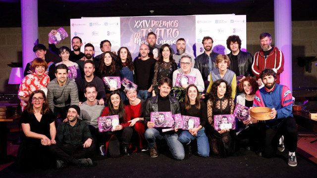 Los finalistas a los premios María Casares. LA DIAPO-AAAG