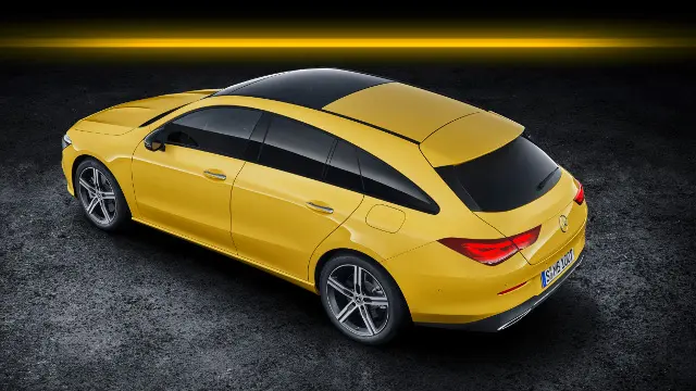 Mercedes-Benz CLA Shooting Brake, X118, 2019, Exterieur, sonnengelb // Mercedes-Benz CLA Shooting Brake, X118, 2019, Exterieur, sun yellow